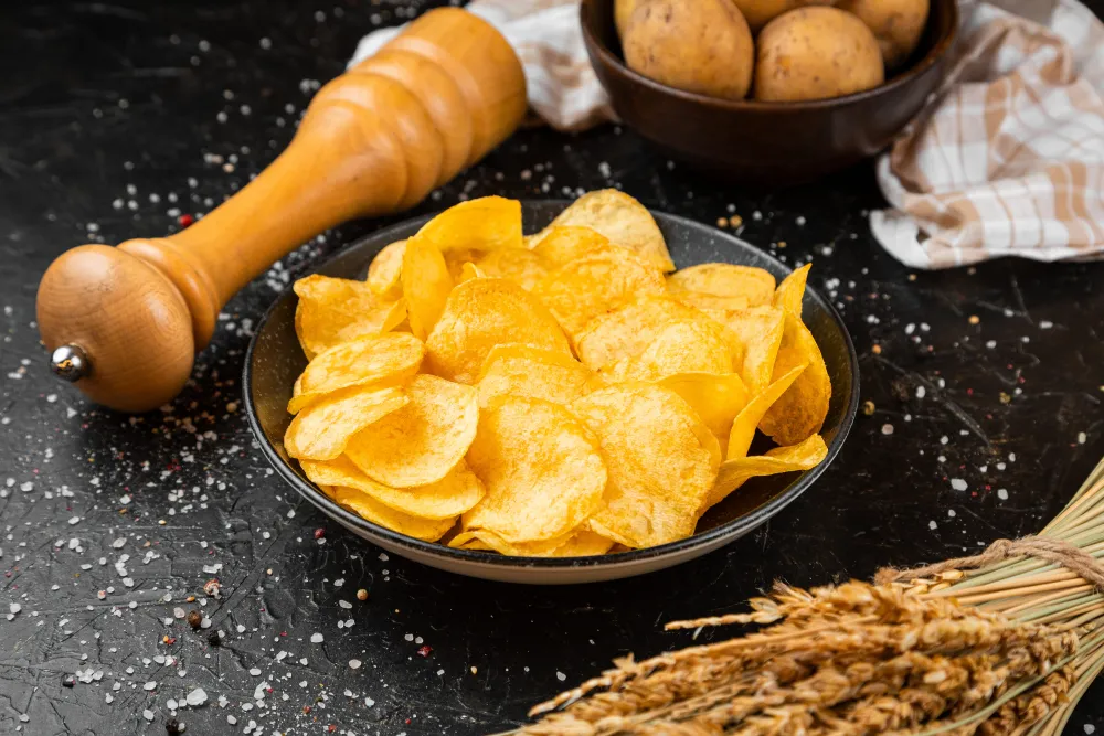‘Bavarian Potatoes’ natural crisps 