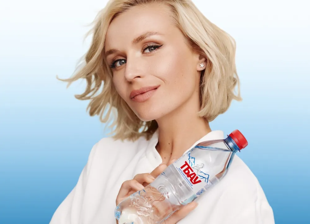 Polina Gagarina became an ambassador of «TBAU» water